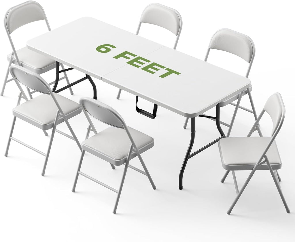 Folding Table And Chairs Set