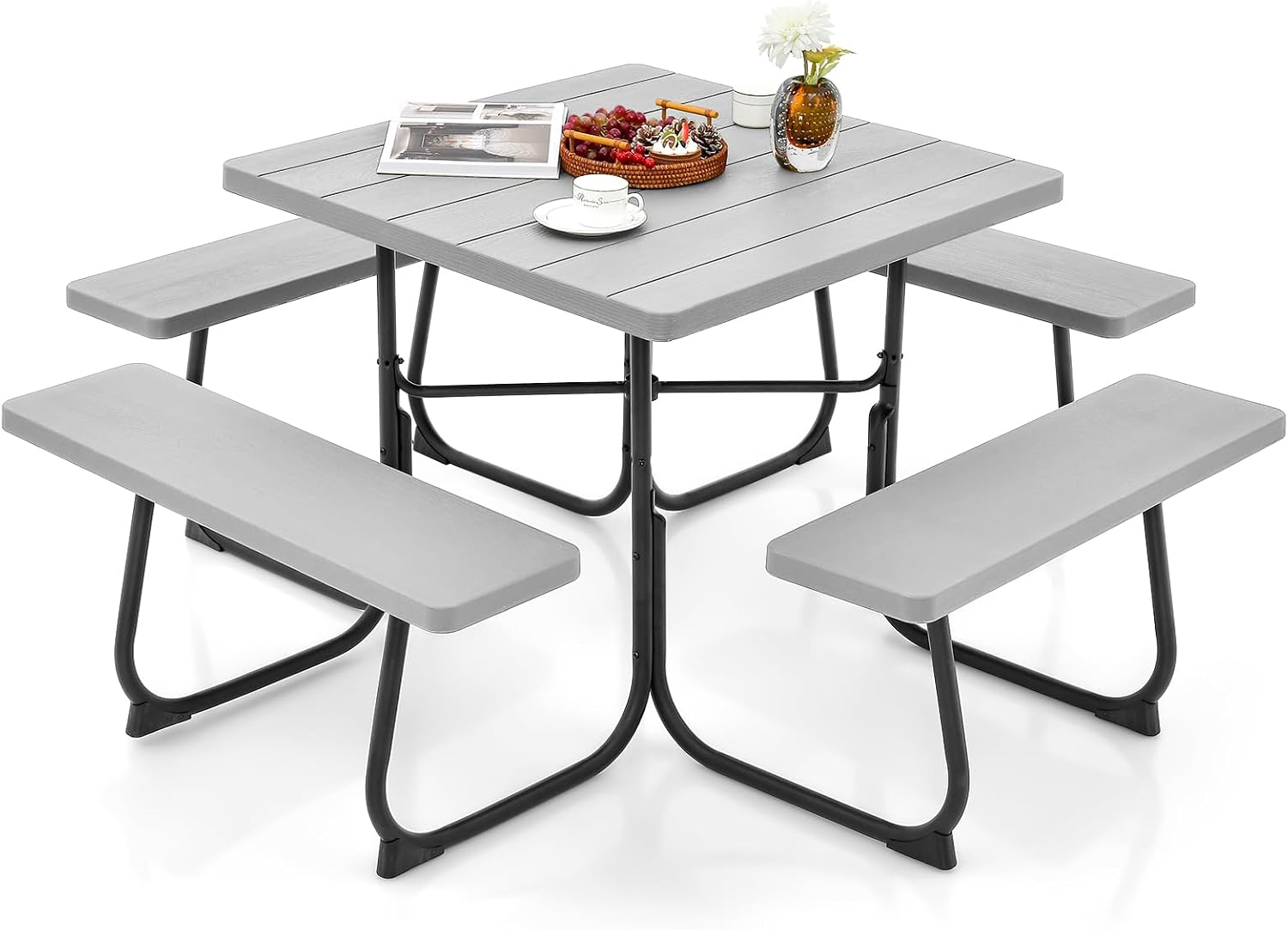 8-Seat Picnic Table Set