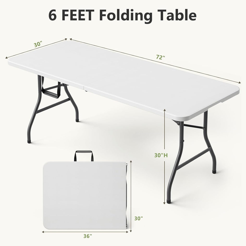 Folding Table And Chairs Set