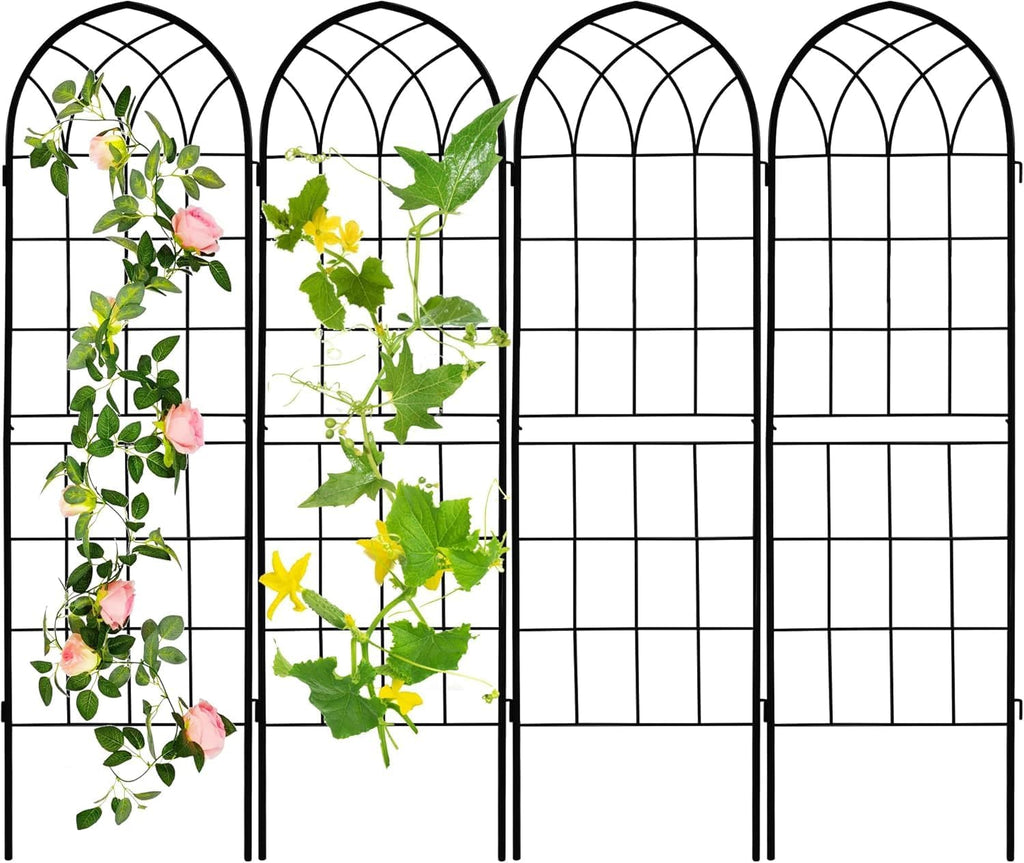 Iron Arch Garden Trellis