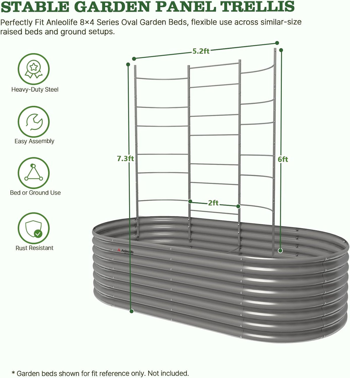 Vertical Metal Trellis