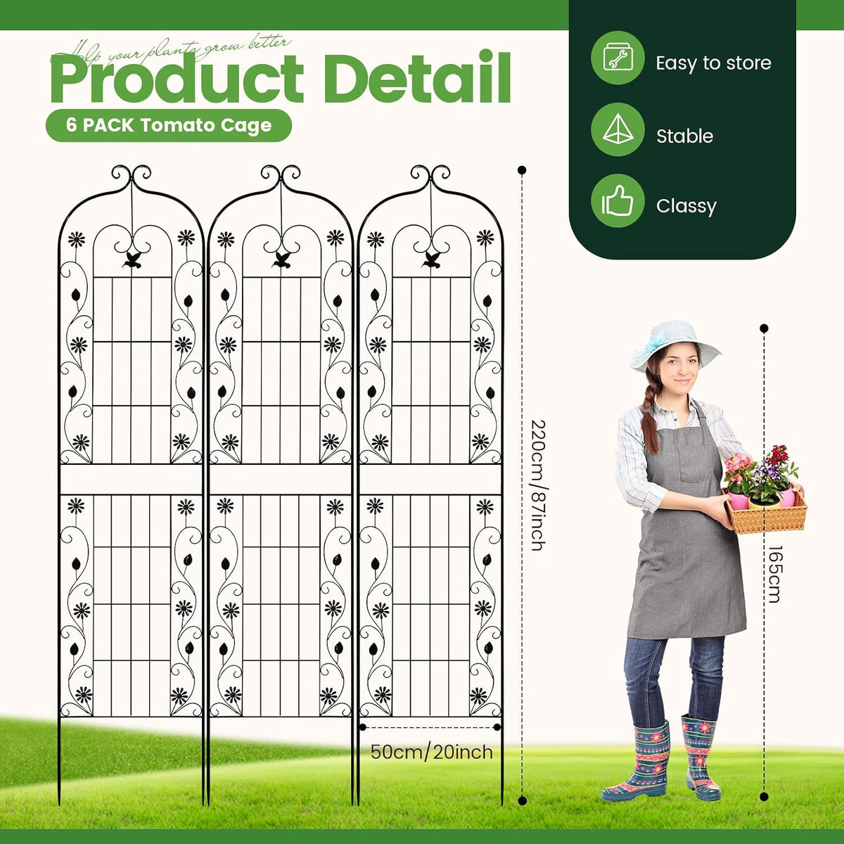 Metal Garden Trellis