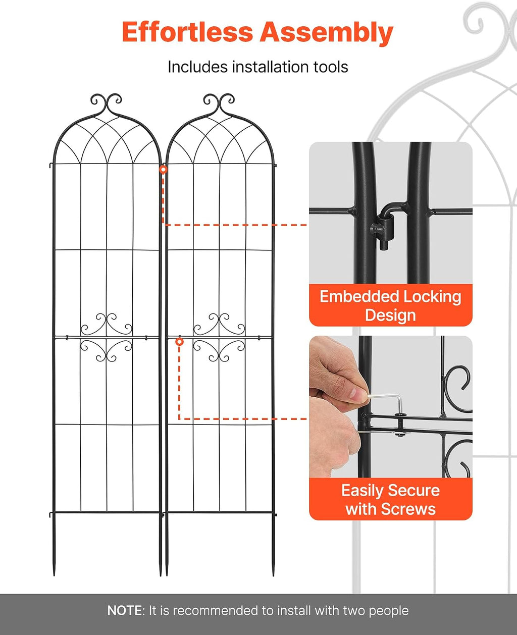 Metal Garden Trellis