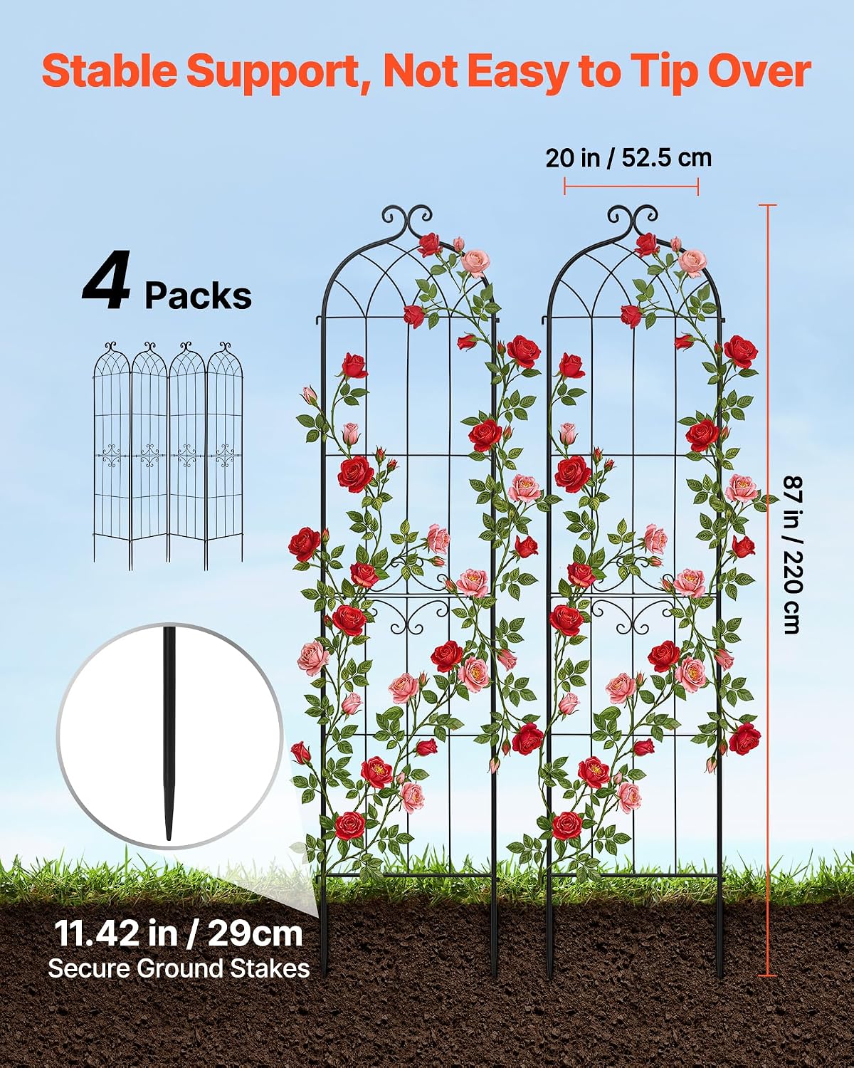 Metal Garden Trellis
