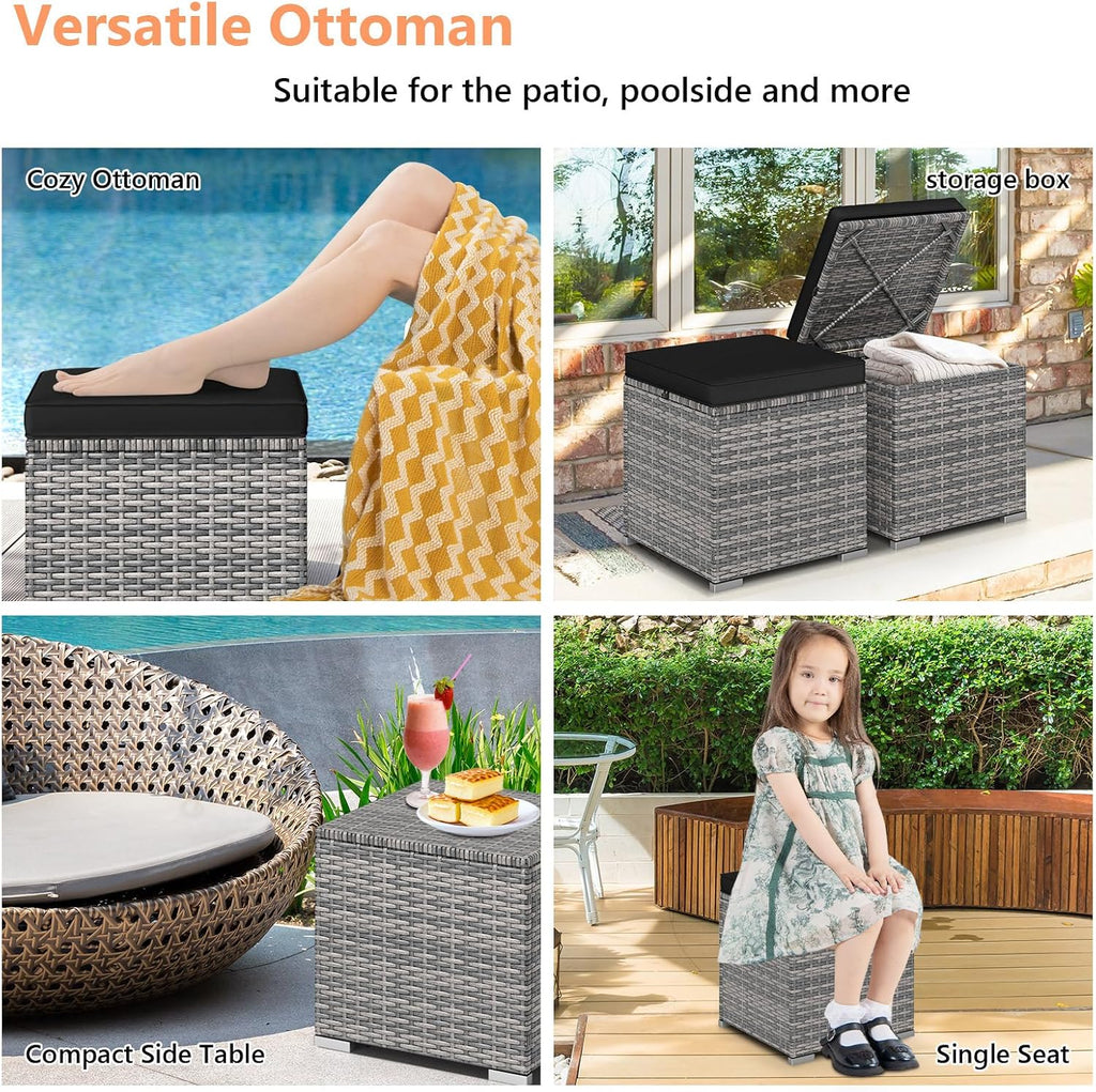 Patio Ottomans
