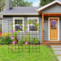 Folding Metal Garden Trellis