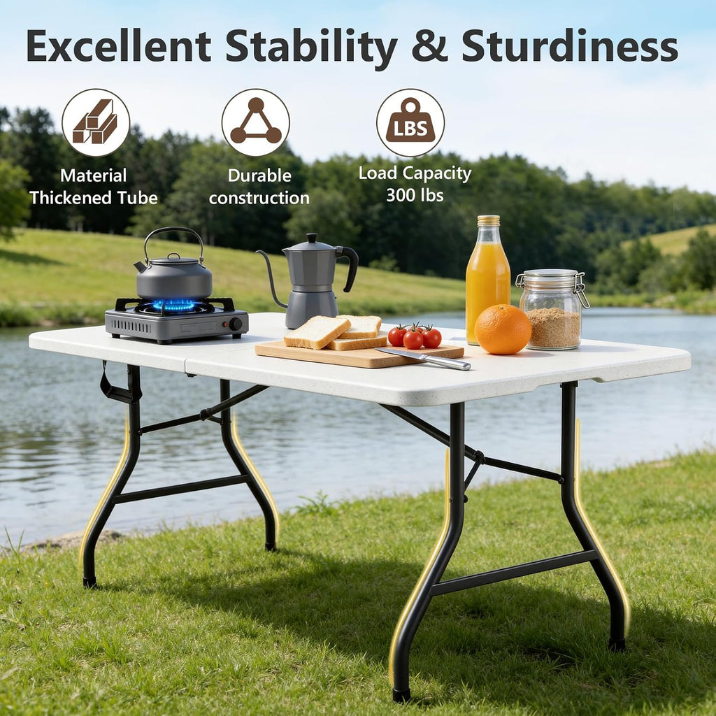 Folding Table And Chairs Set