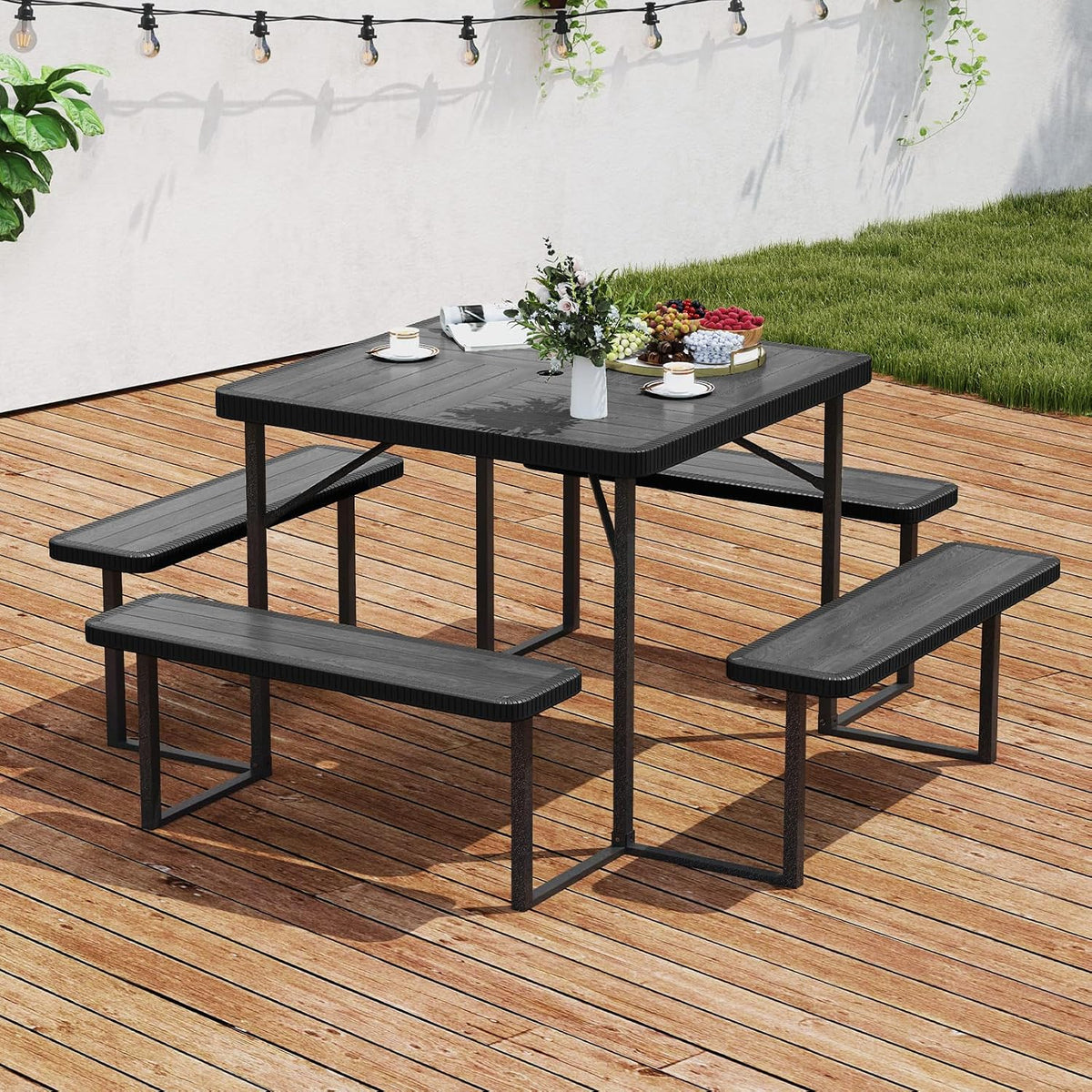 8-Seat Picnic Table Set