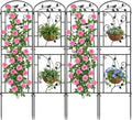 Metal Lattice Garden Trellis
