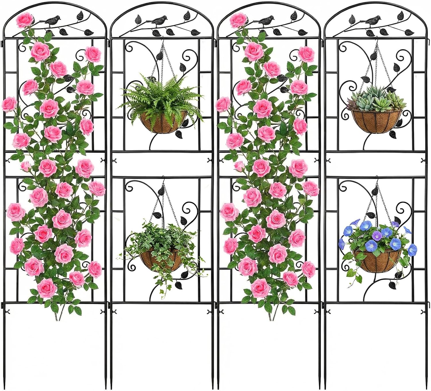 Metal Lattice Garden Trellis
