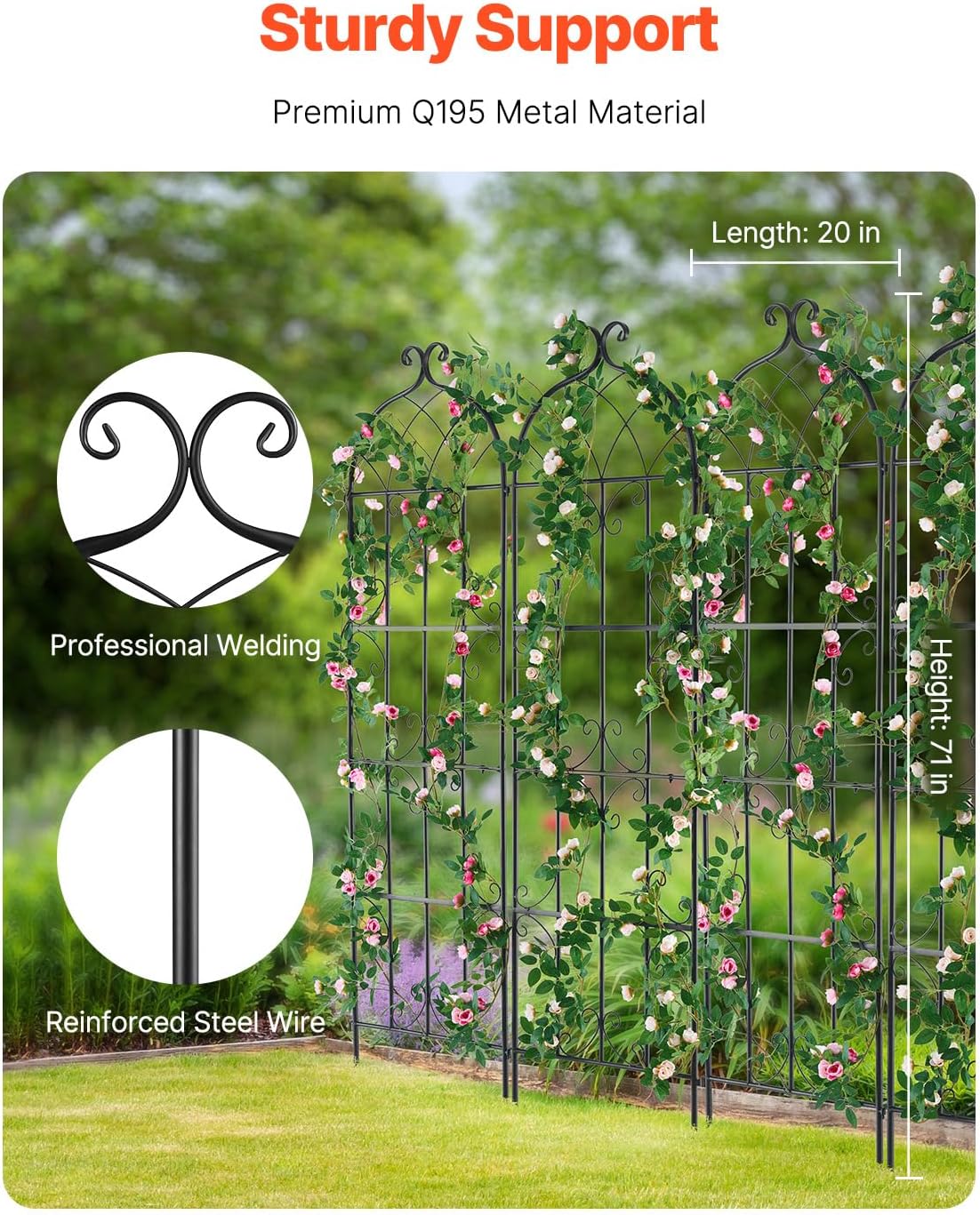 Metal Garden Trellis