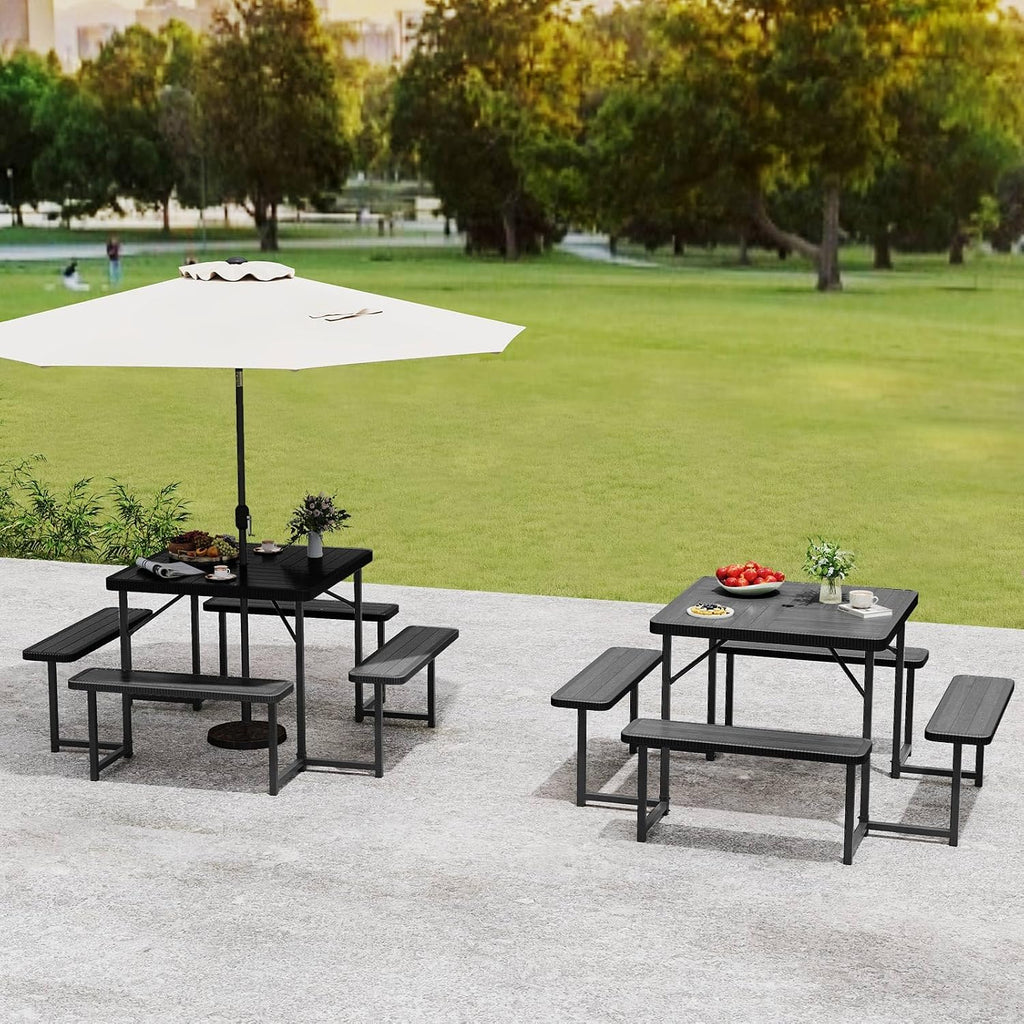 8-Seat Picnic Table Set