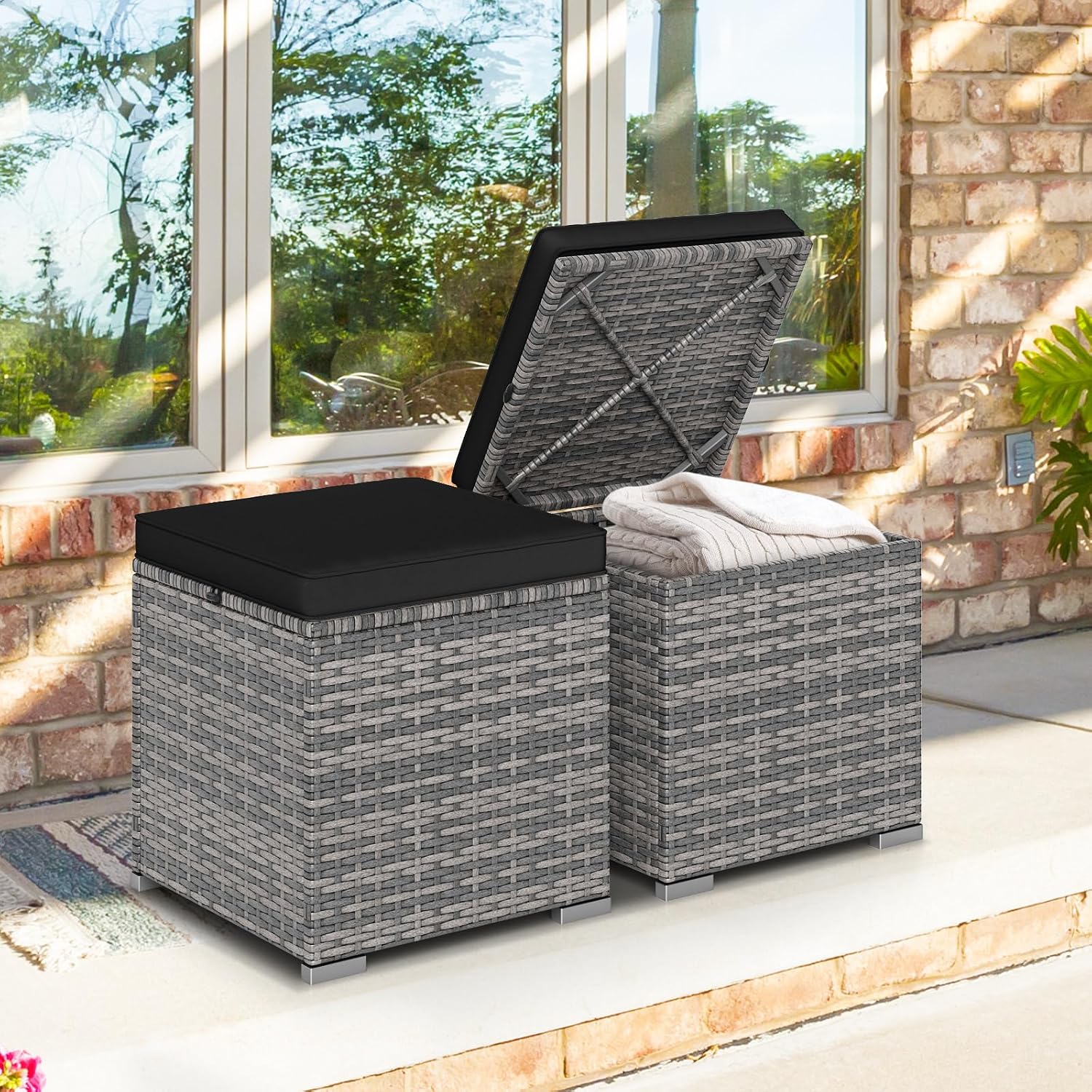 Patio Ottomans