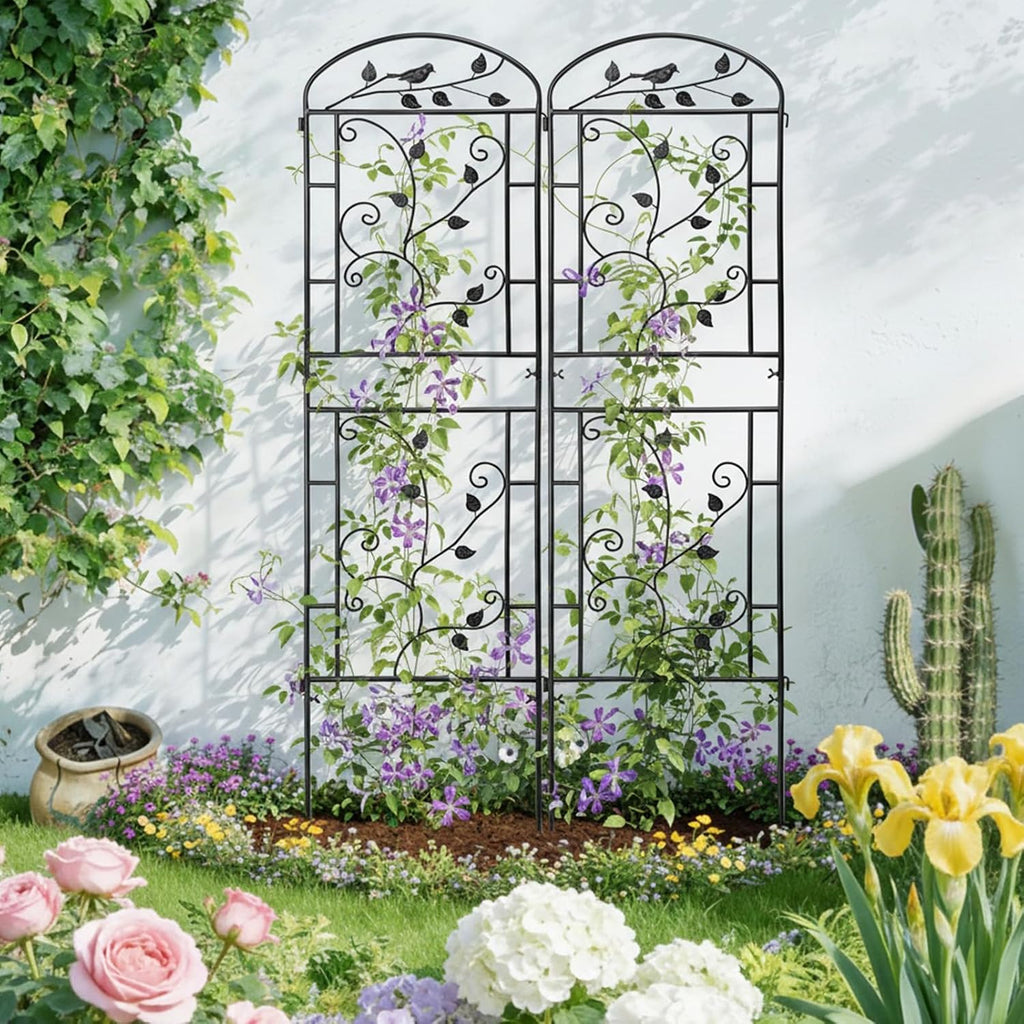 Metal Lattice Garden Trellis