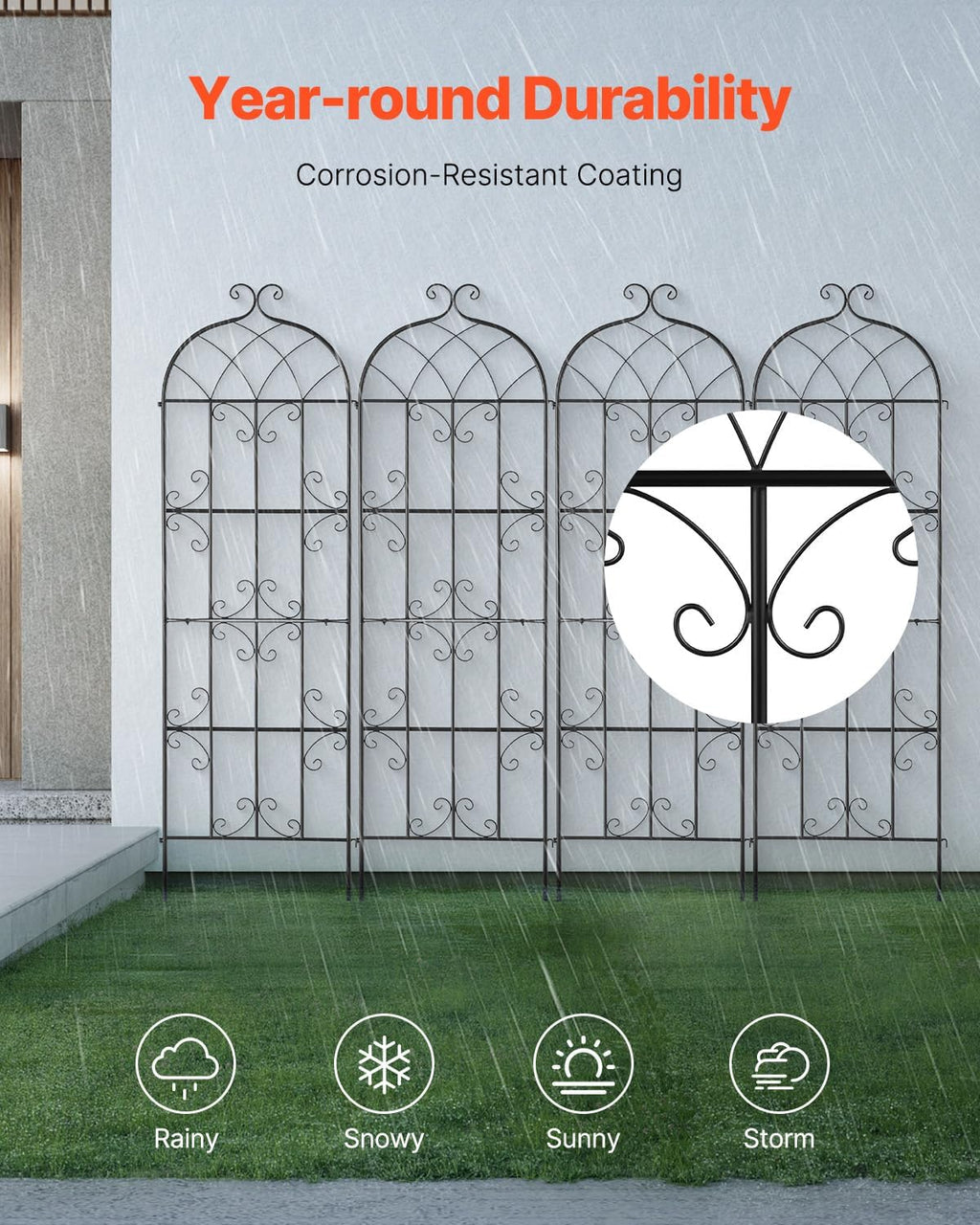 Metal Garden Trellis
