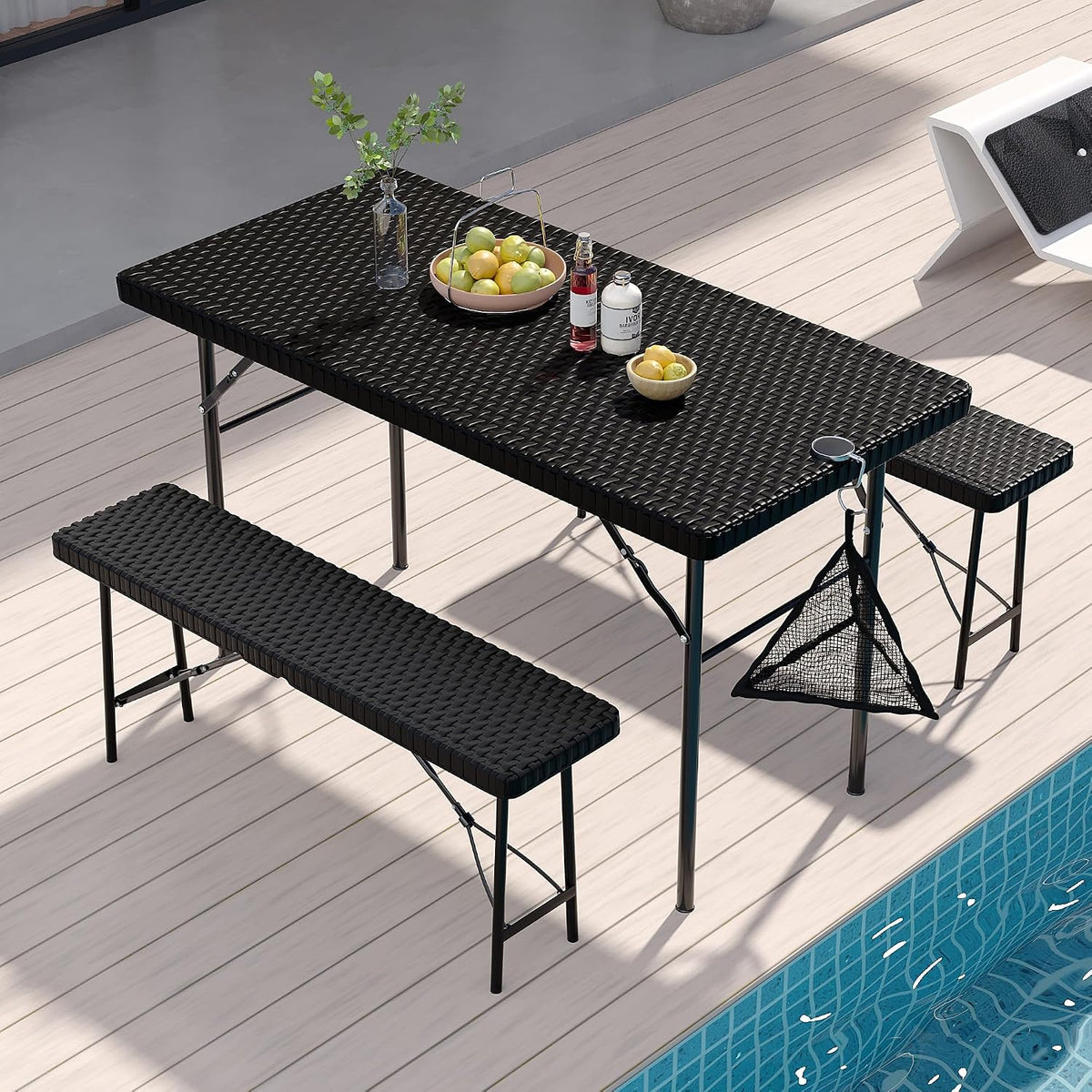 3-Piece Folding Picnic Table Set