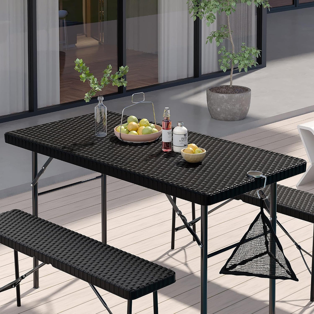 3-Piece Folding Picnic Table Set