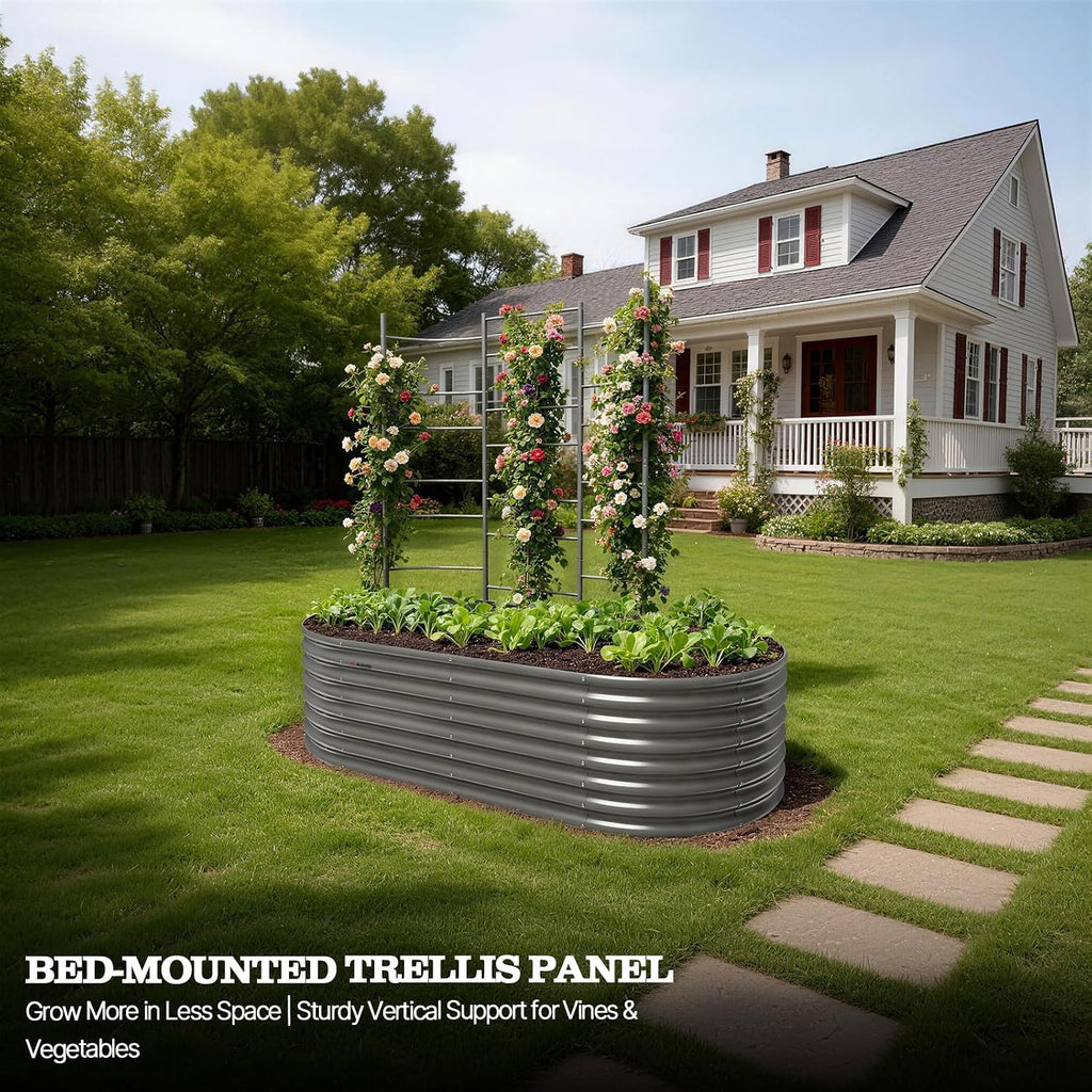 Vertical Metal Trellis