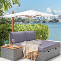 Wicker Outdoor Daybed Set