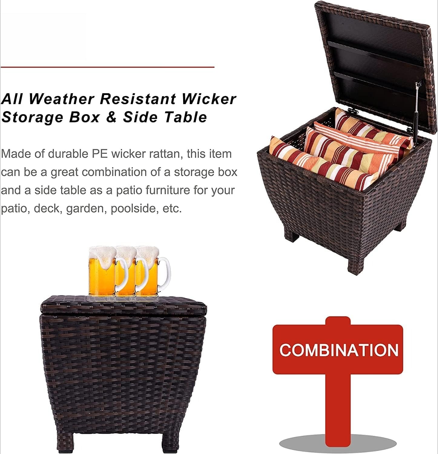 Wicker Storage Box